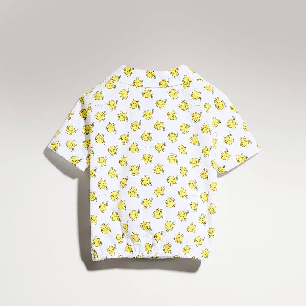 Baby Cotton Shirt With Print