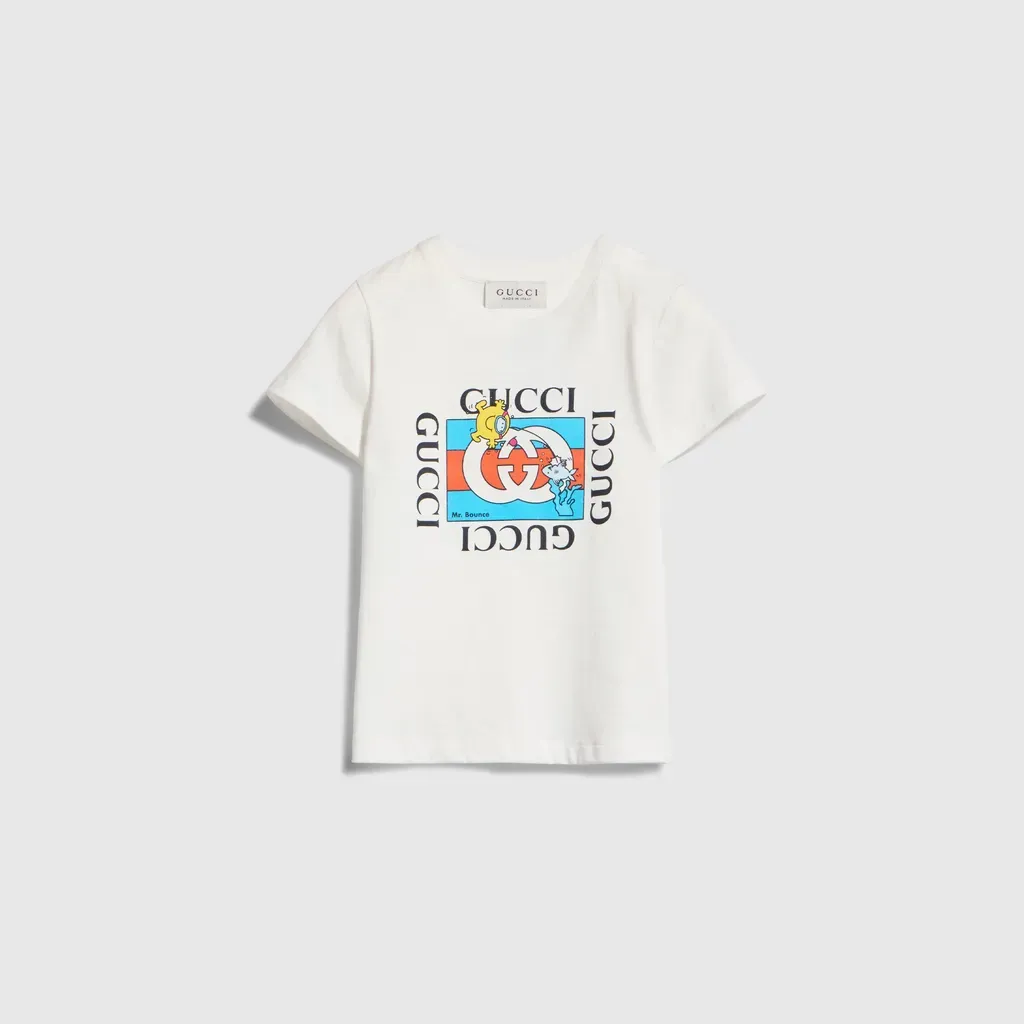 Baby Cotton T-Shirt With Print