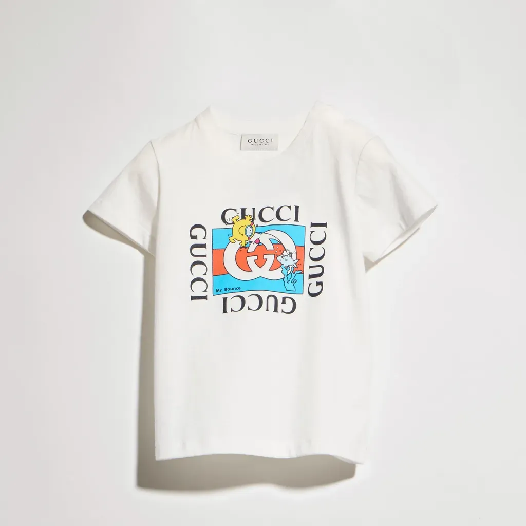Baby Cotton T-Shirt With Print