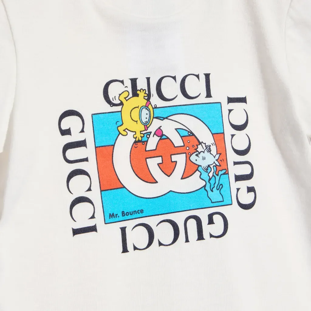Baby Cotton T-Shirt With Print