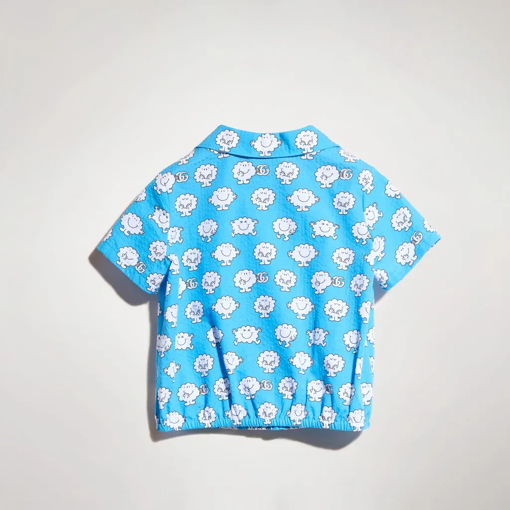 Baby Crinkle Cotton Shirt