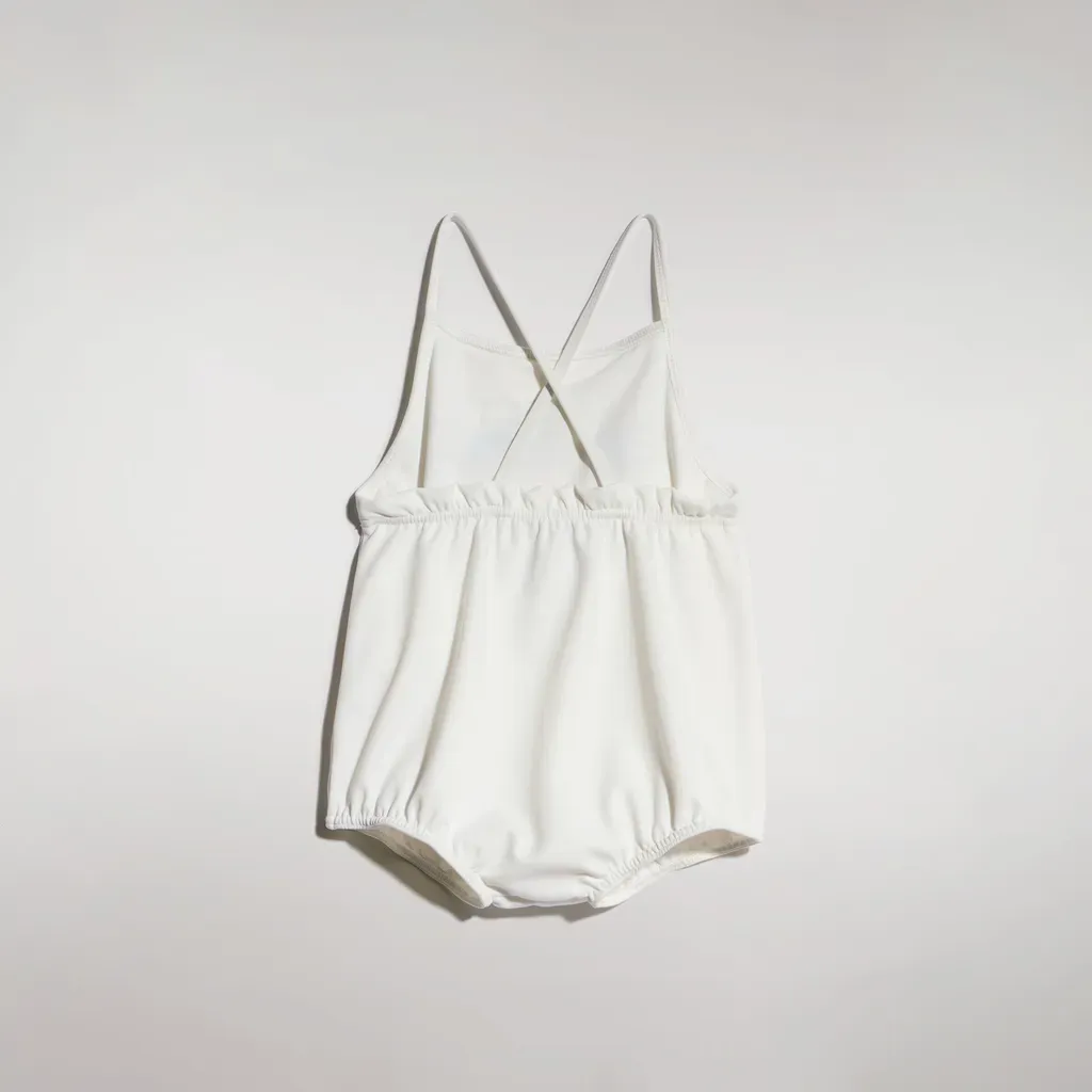 Baby Jersey Swimsuit With Print