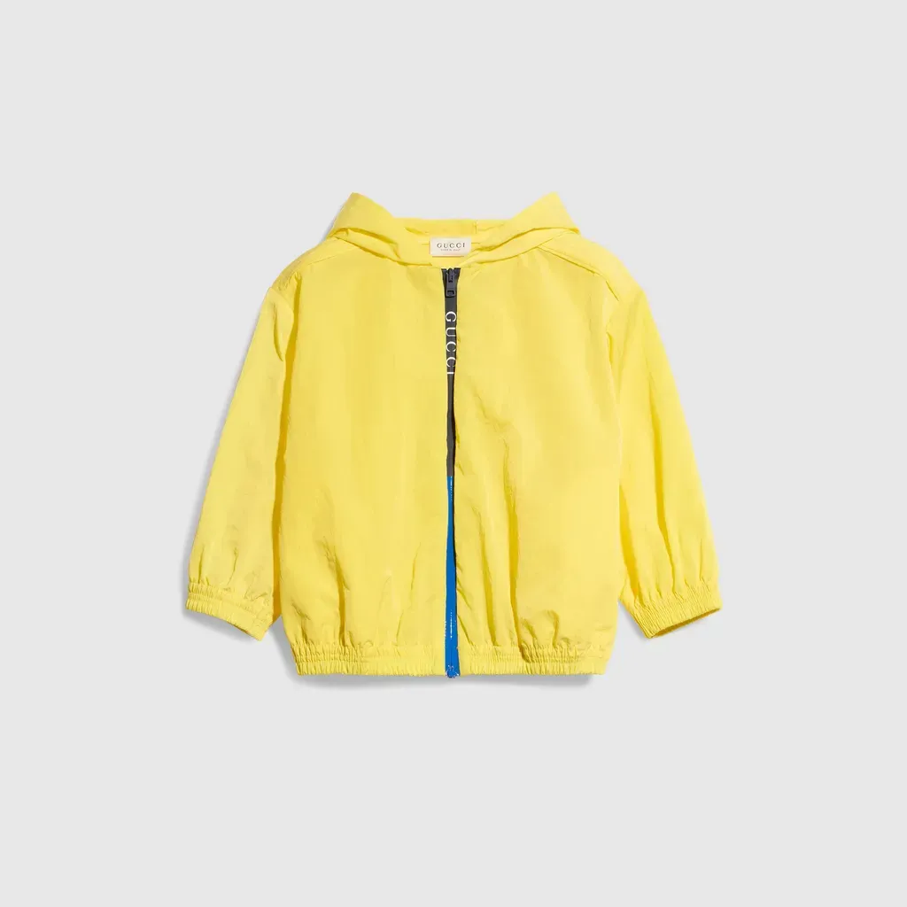 Baby Nylon Froissé Jacket