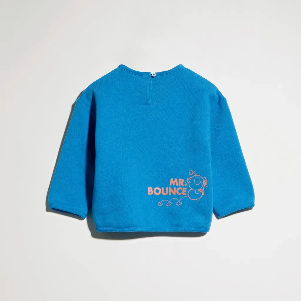 Baby Cotton Sweatshirt With Print