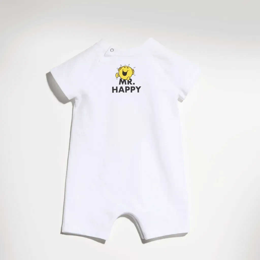 Baby Cotton One-Piece With Prints