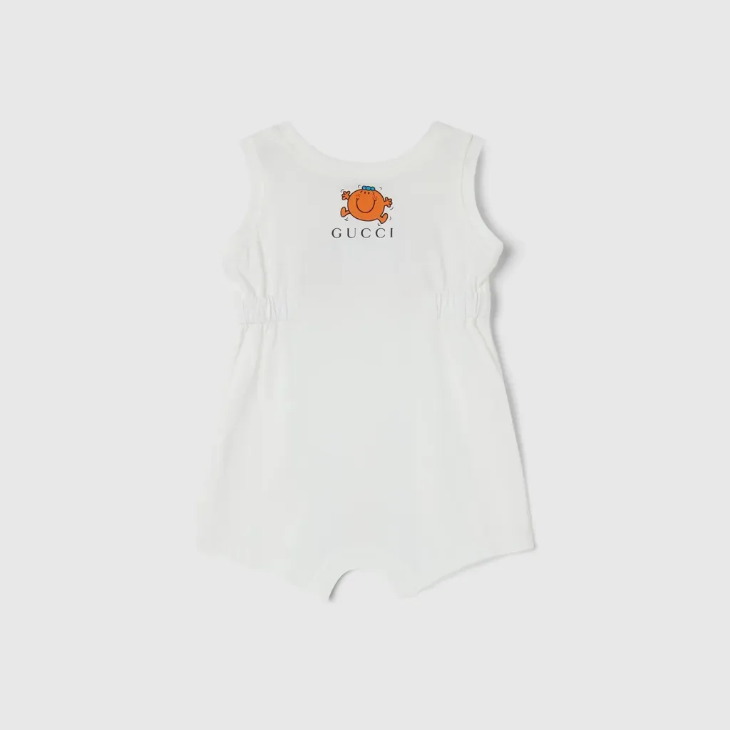 Baby Cotton One-Piece With Print