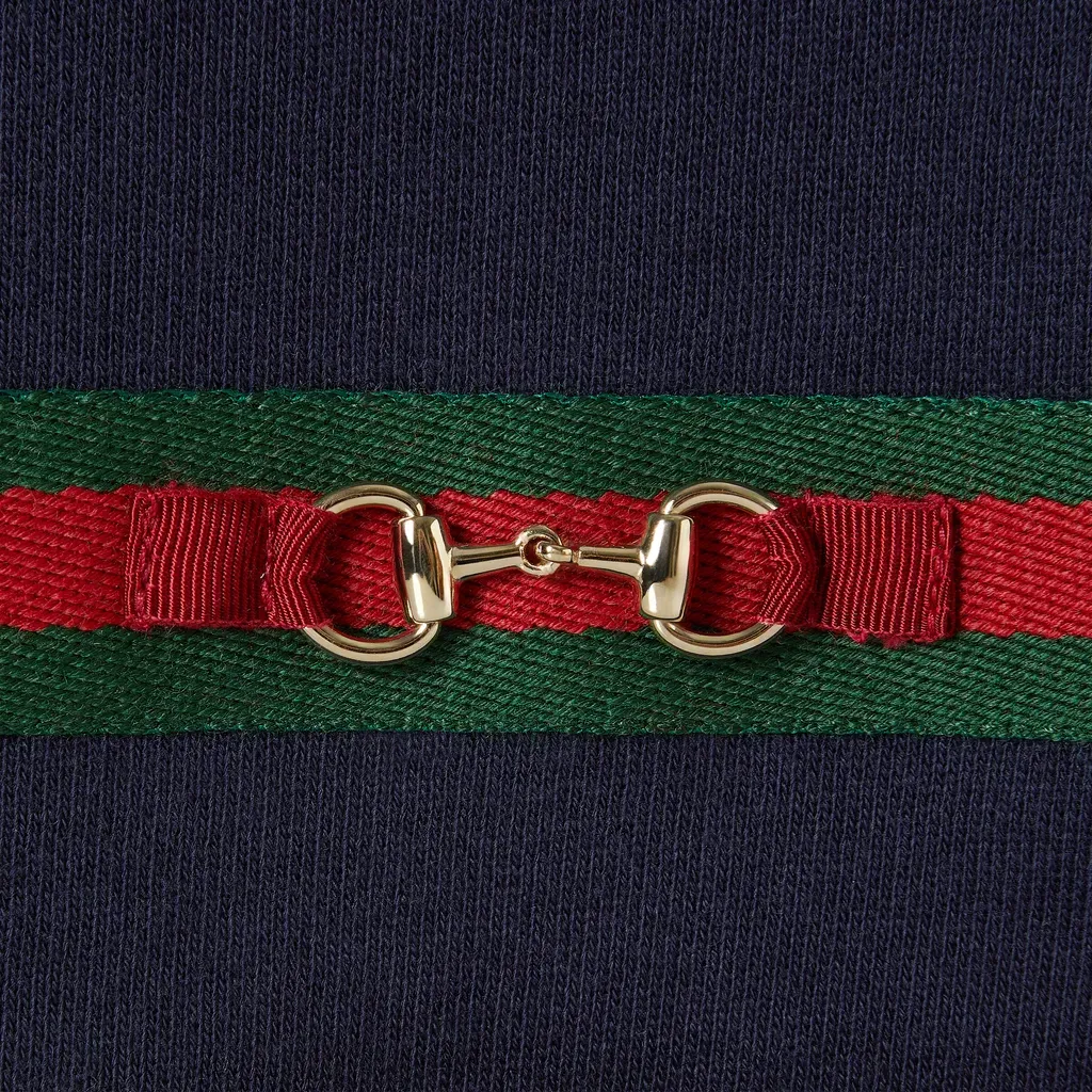Baby Cotton Sweatshirt With Web