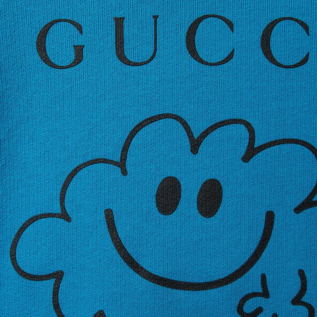 Baby Cotton Sweatshirt With Print