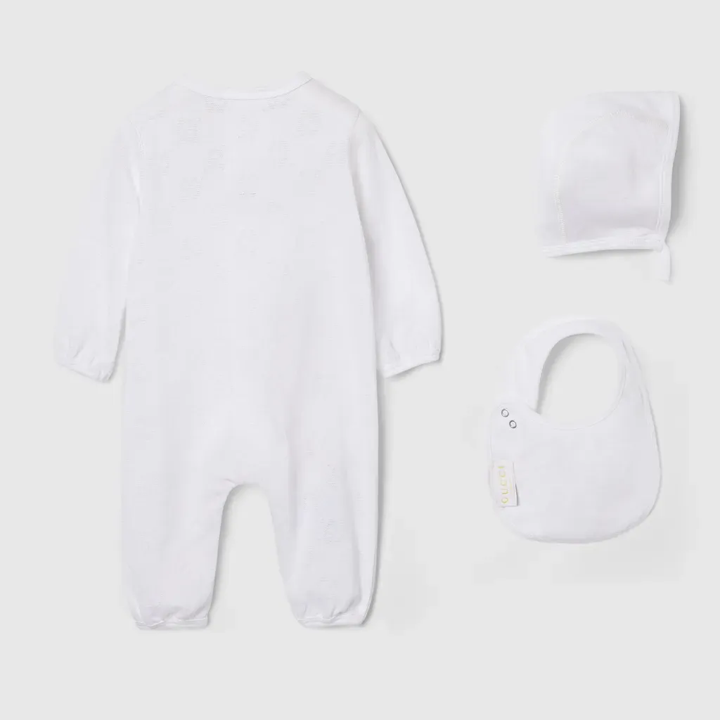Baby Gg Cotton Three-Piece Gift Set