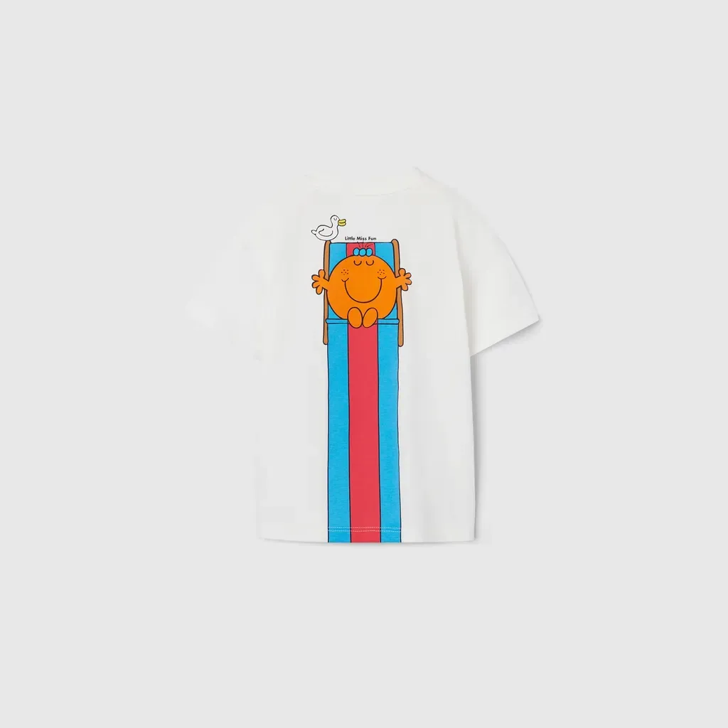 Baby Cotton T-Shirt With Print
