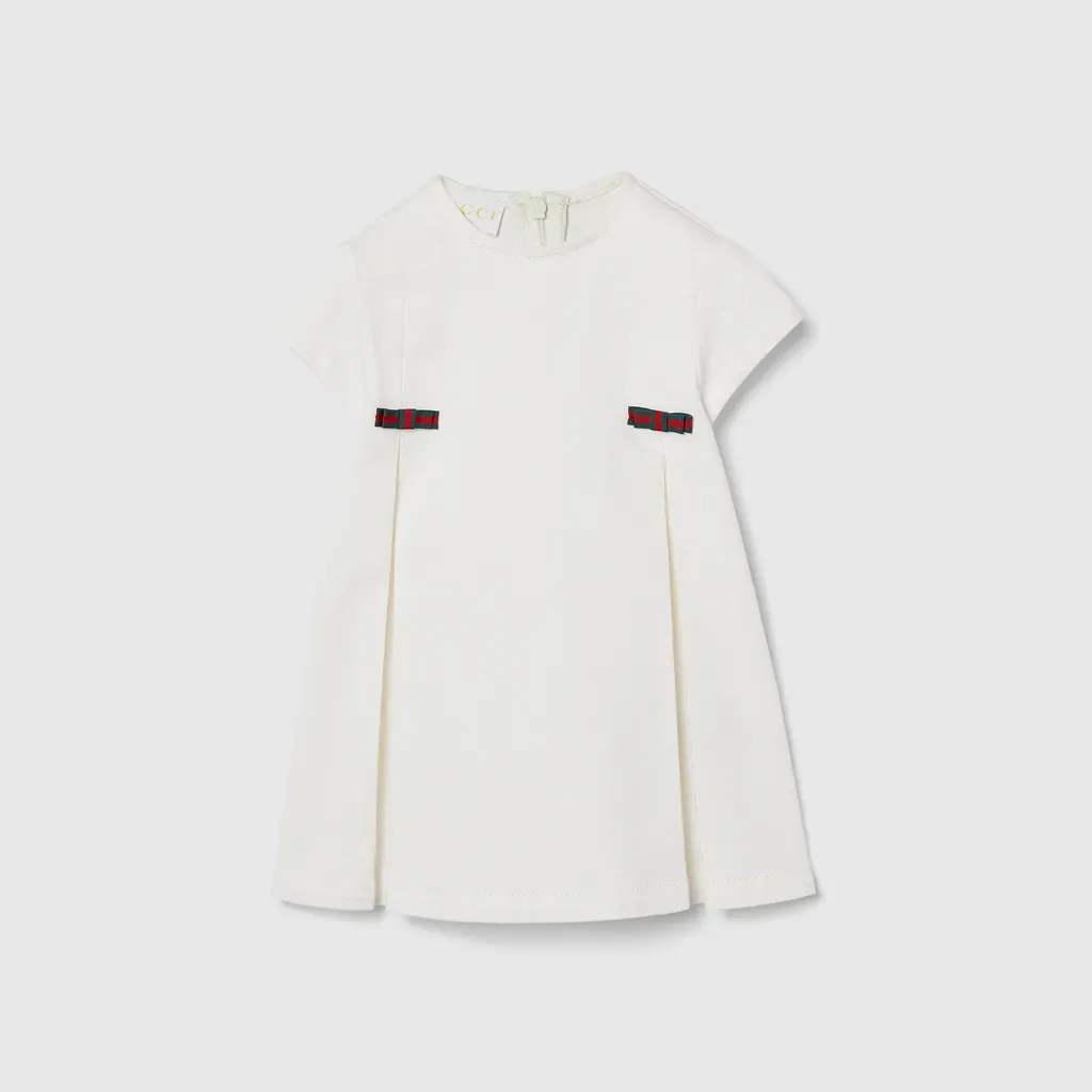 Baby Denim Dress With Web