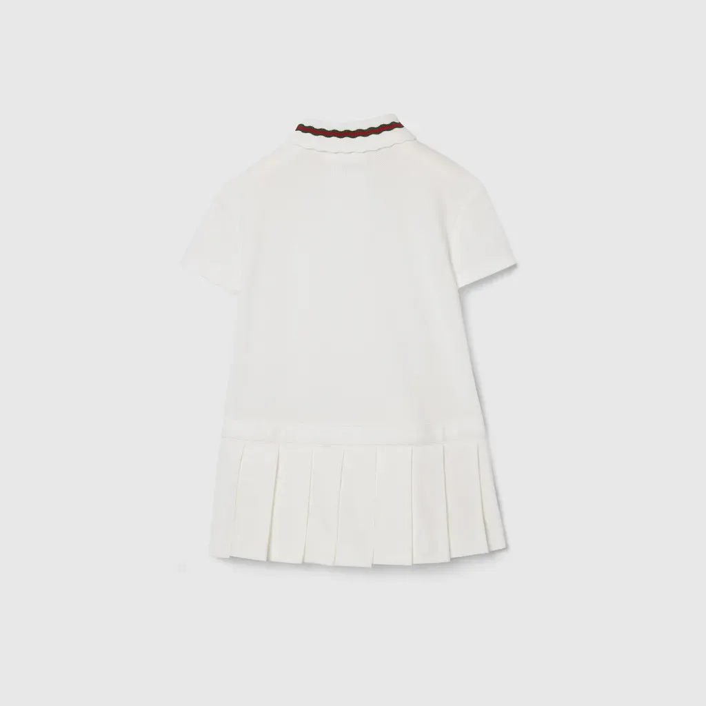 Baby Mini Polo Dress With Web