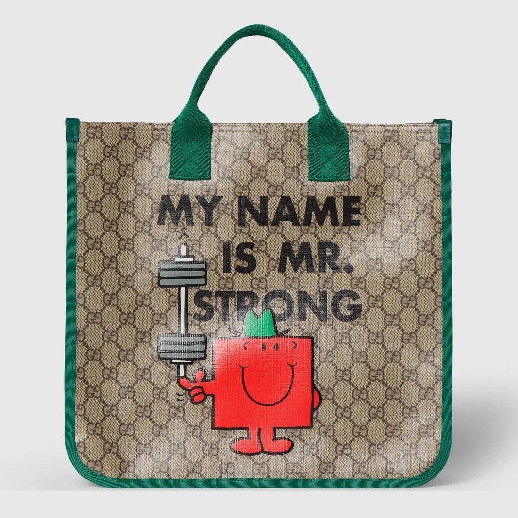 Children's Gg Tote Bag With Print