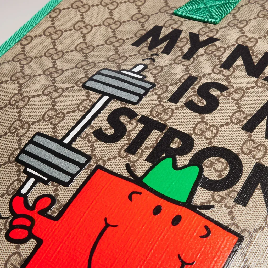Children's Gg Tote Bag With Print