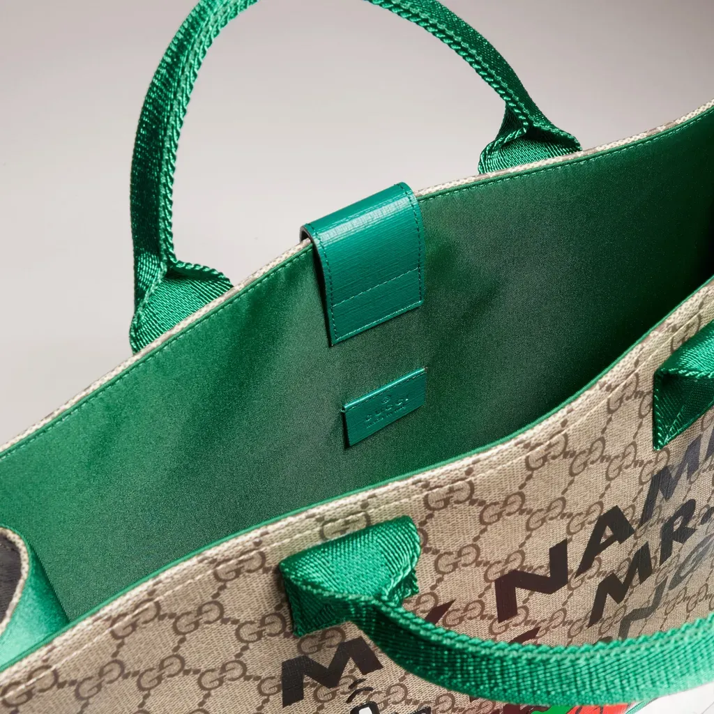 Children's Gg Tote Bag With Print