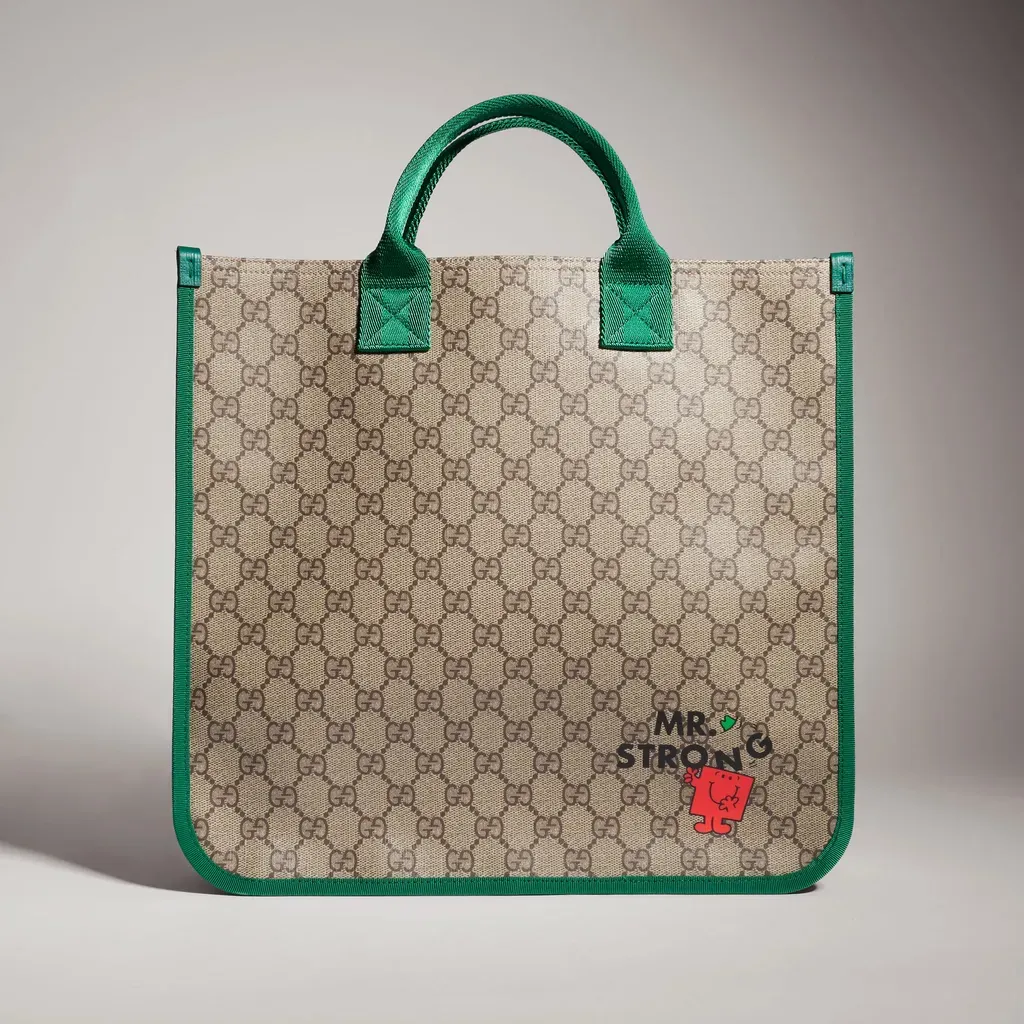 Children's Gg Tote Bag With Print
