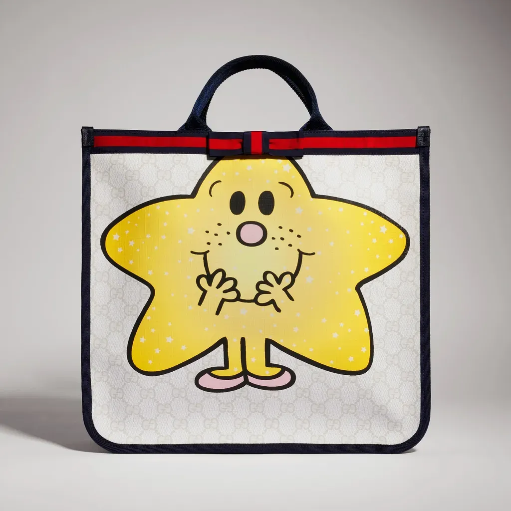 Children's Gg Tote Bag With Print