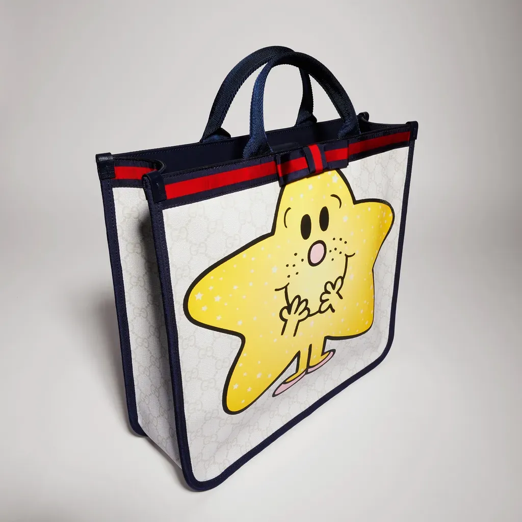 Children's Gg Tote Bag With Print