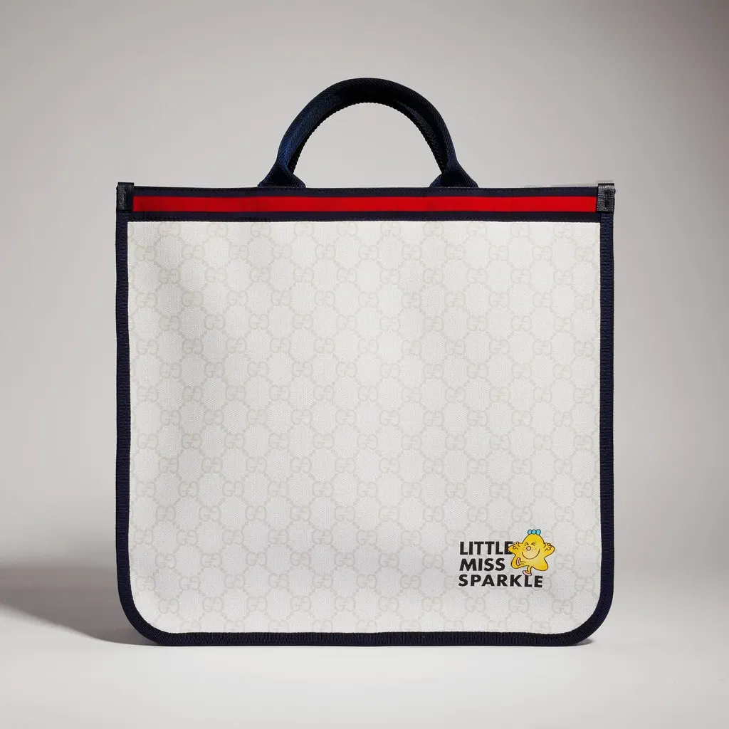 Children's Gg Tote Bag With Print