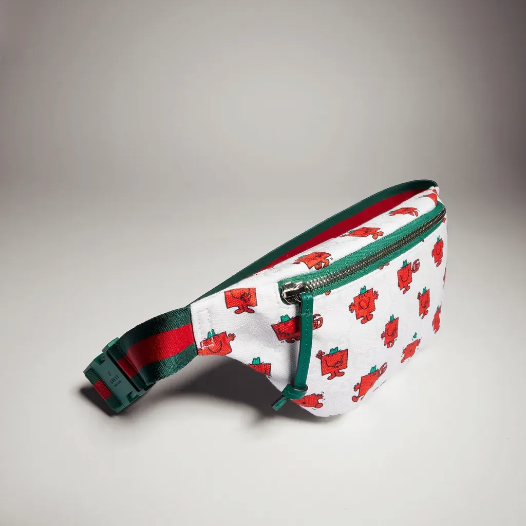 Children's Printed Gg Belt Bag