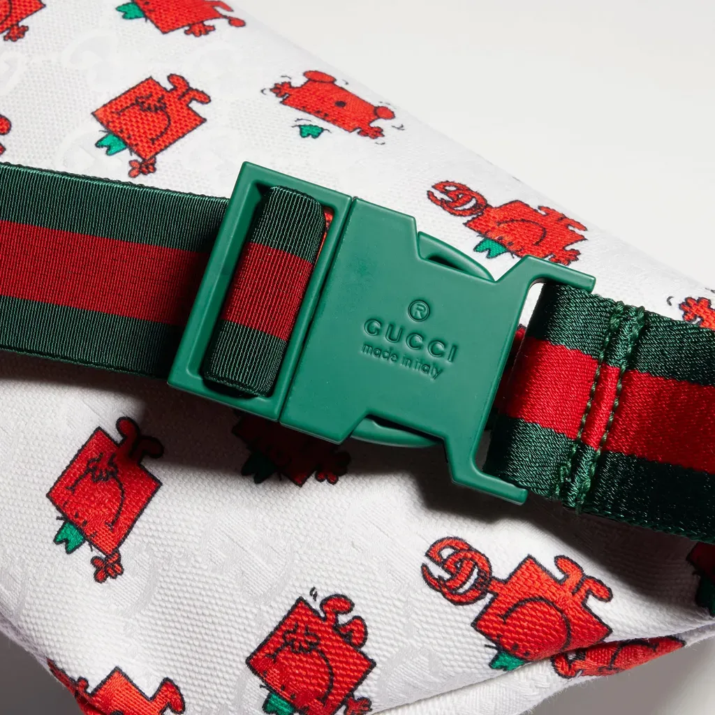 Children's Printed Gg Belt Bag