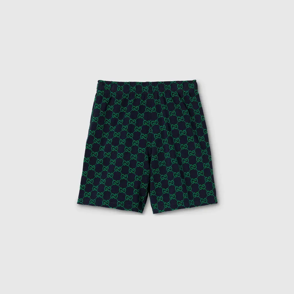 Children's Gg Cotton Shorts