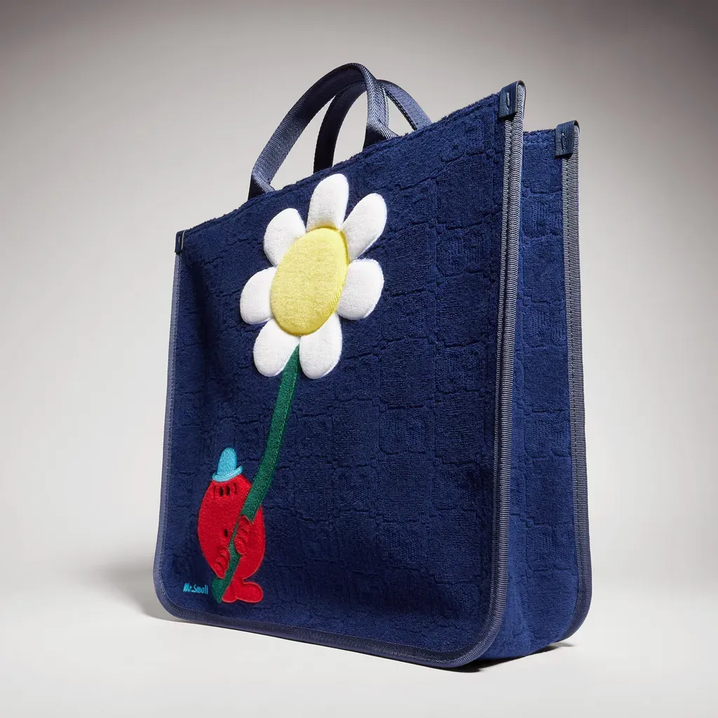 Children's Gg Tote Bag With Embroidery