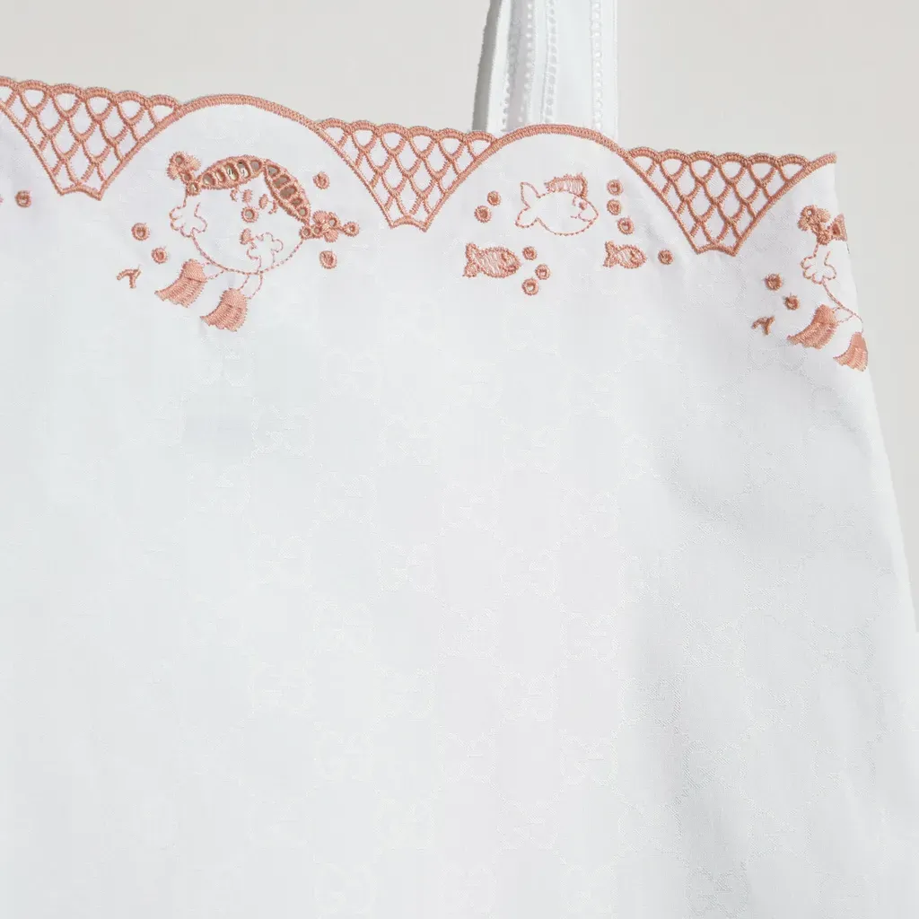 Children's Gg Cotton Jacquard Dress