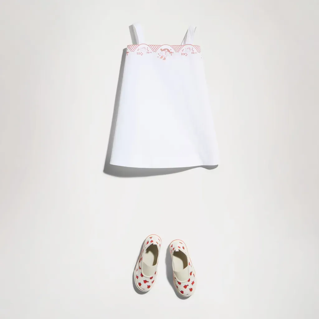 Children's Gg Cotton Jacquard Dress