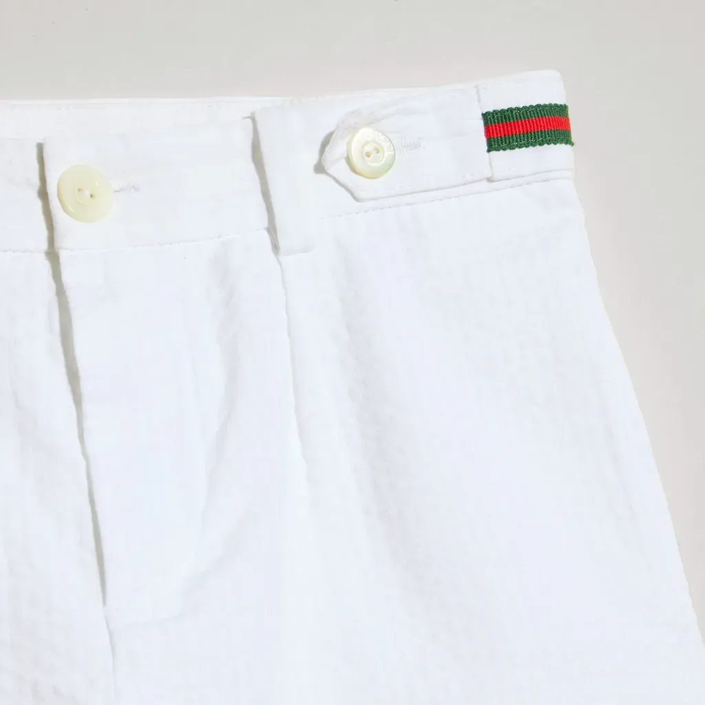 Children's Crinkle Cotton Shorts