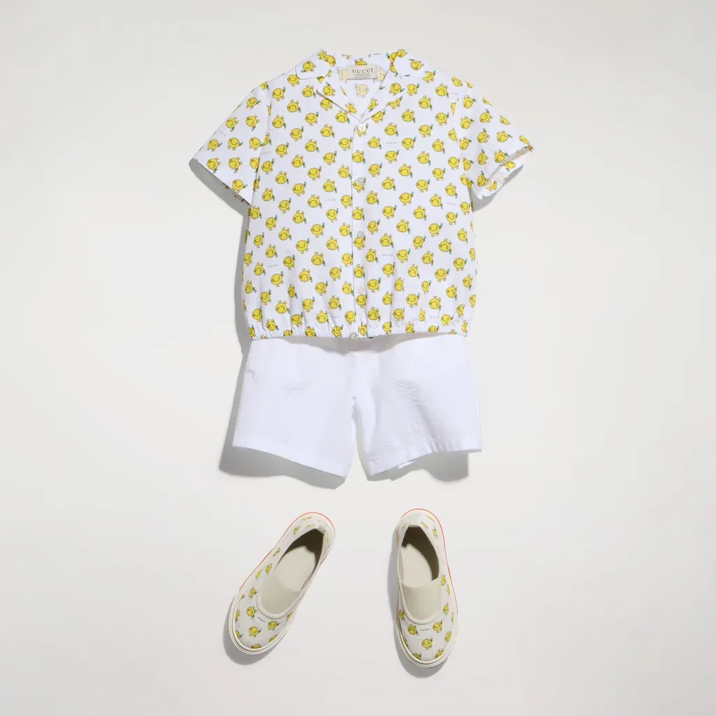 Children's Crinkle Cotton Shorts