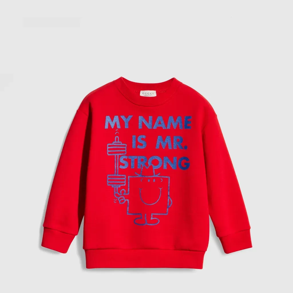 Children's Cotton Sweatshirt With Print