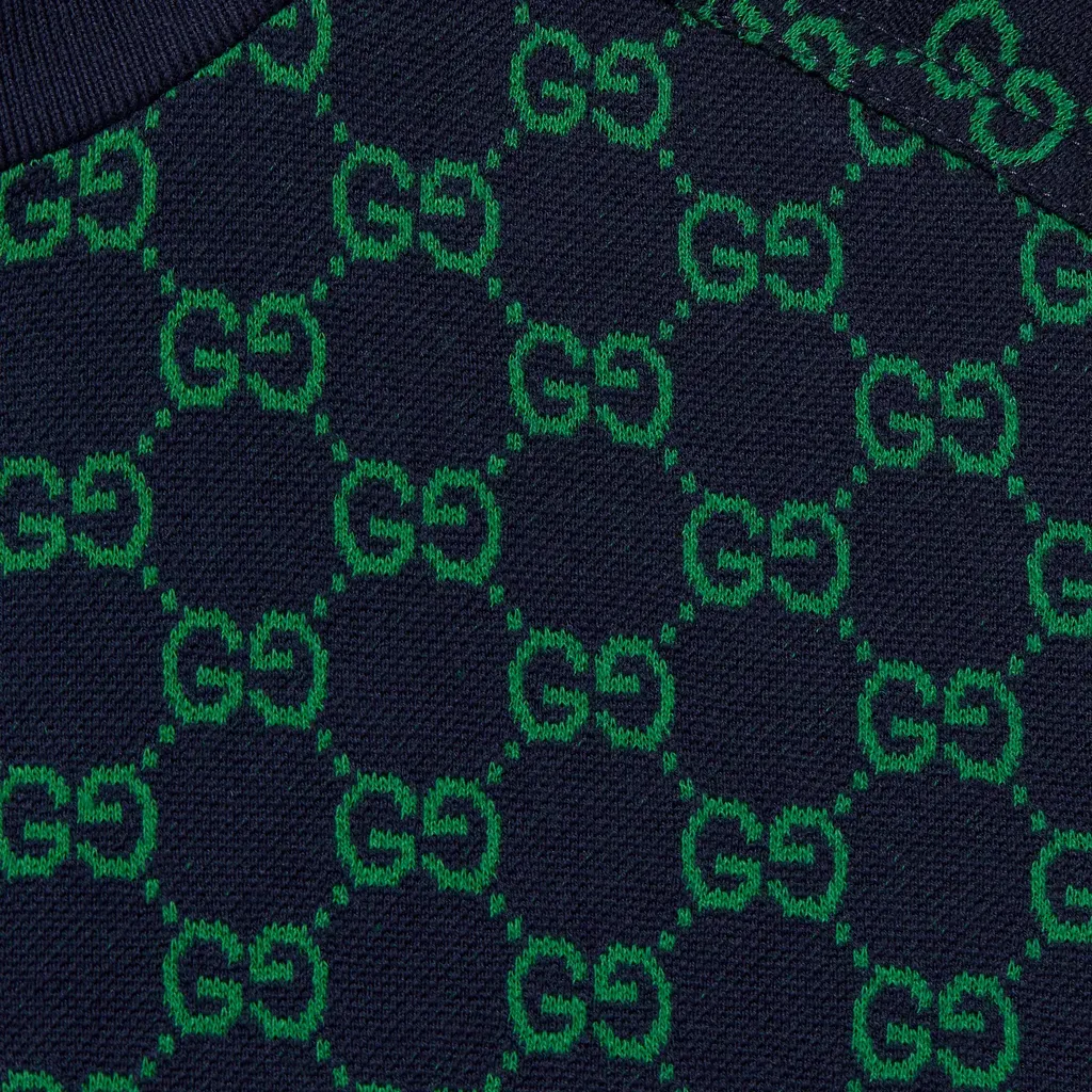 Children's Gg Cotton Zip Jacket