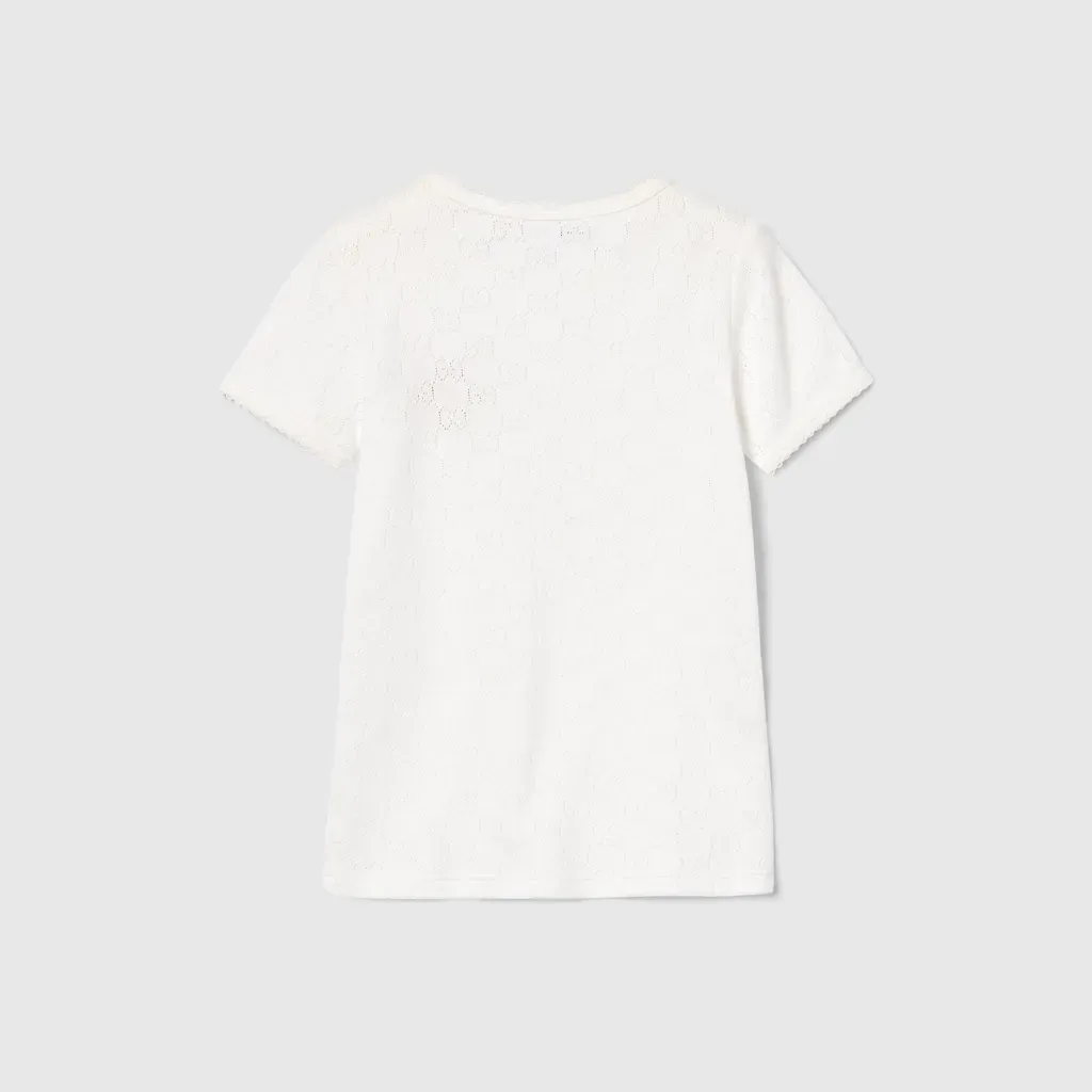 Children's Gg Cotton T-Shirt