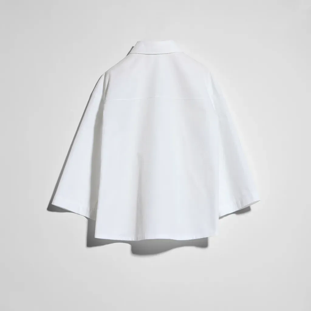 Children's Gg Cotton Poplin Shirt