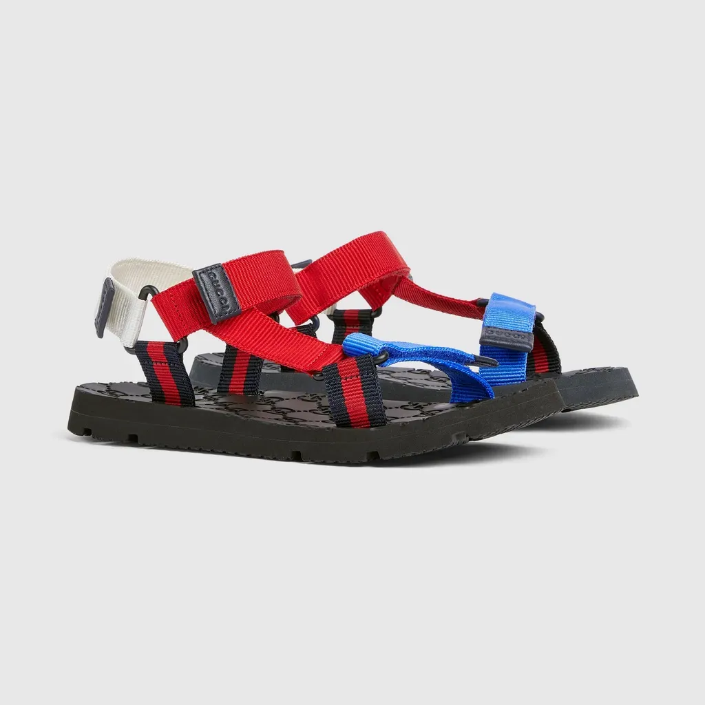 Children's Sandals With Web