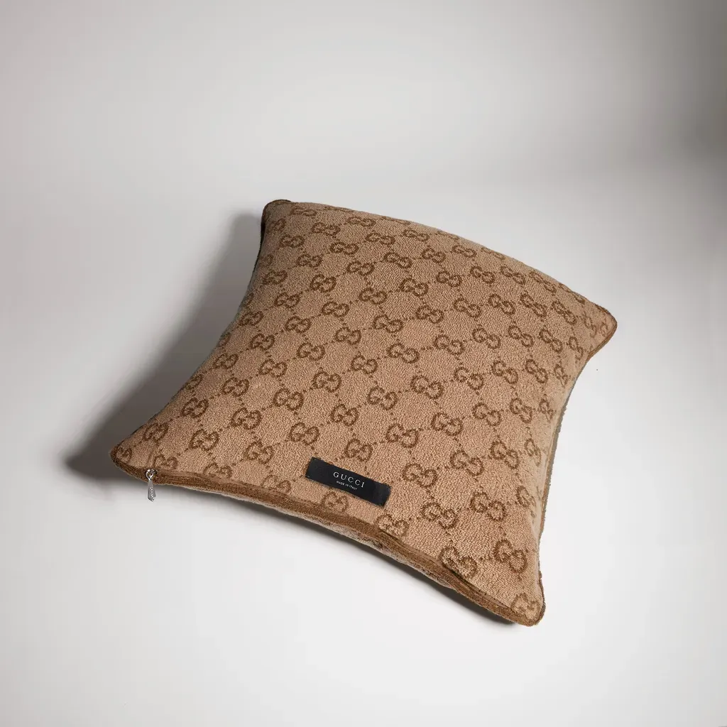 Gg Cotton Cushion