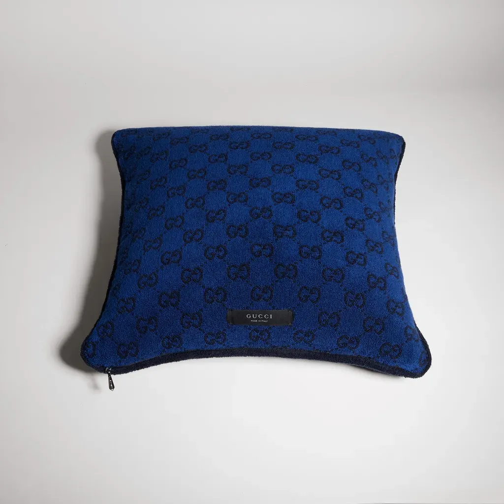 Gg Cotton Cushion