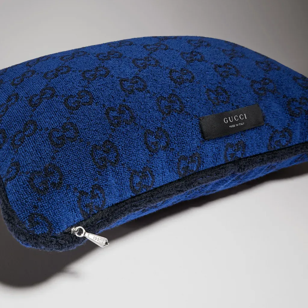 Gg Cotton Rectangular Cushion