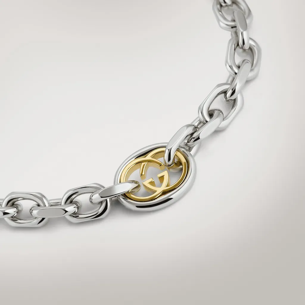 Gucci Interlocking Chain Bracelet