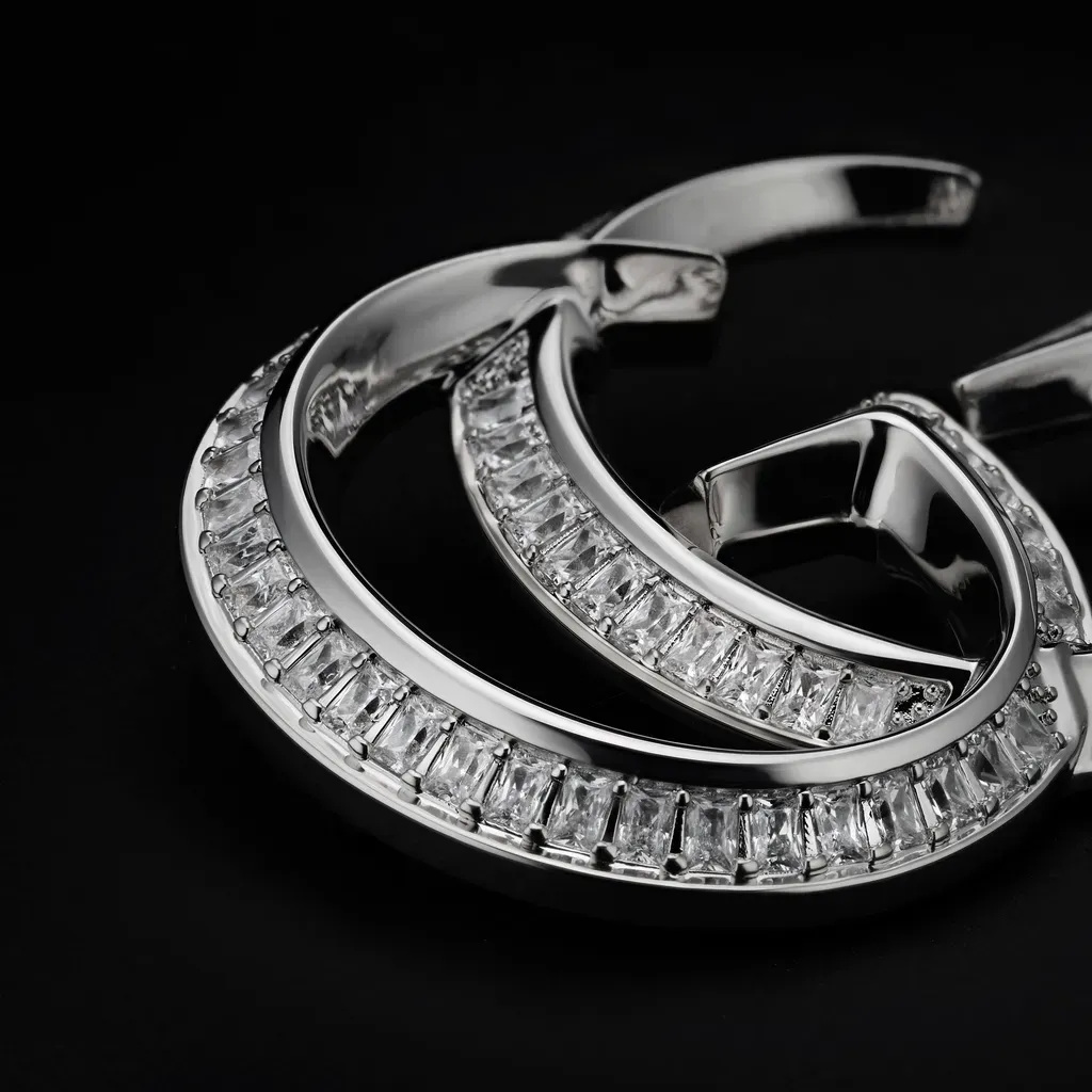 Gg Marmont Crystal Brooch