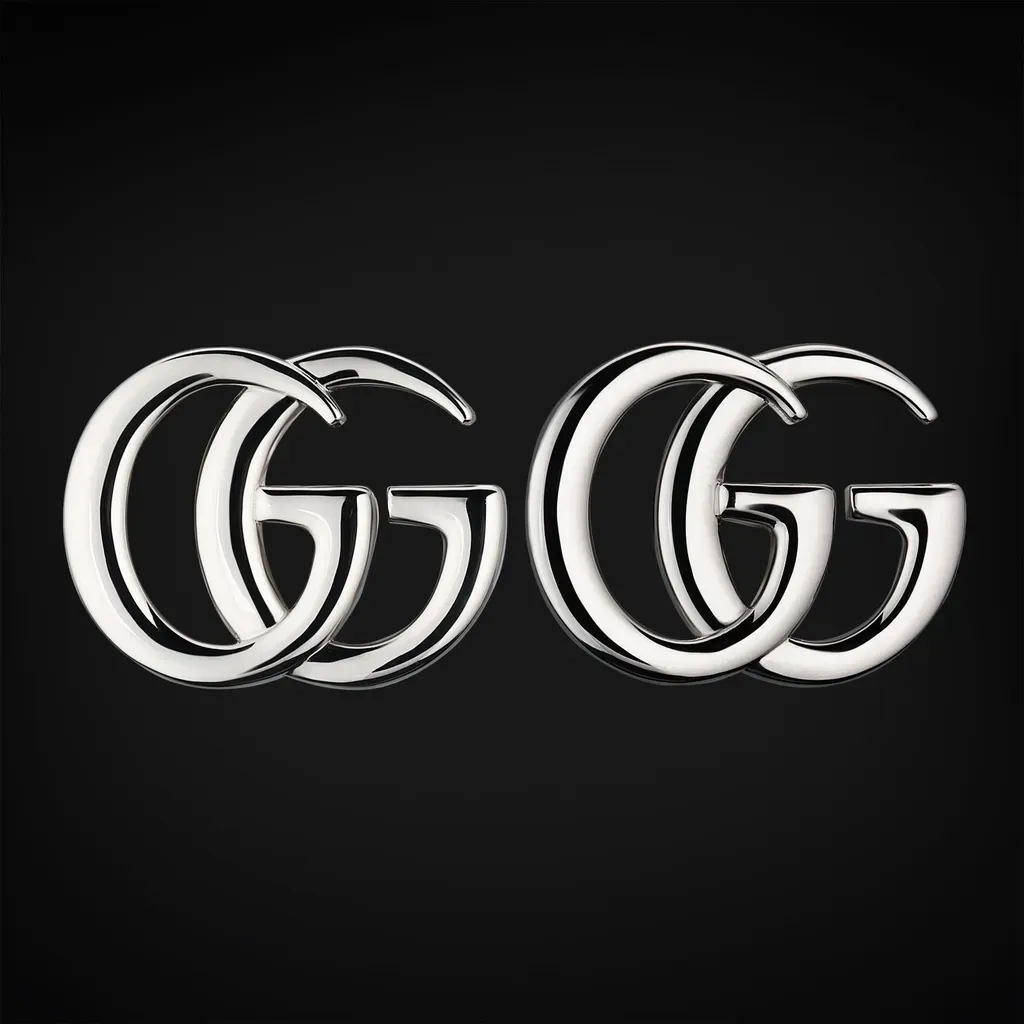 Gg Marmont Stud Earrings