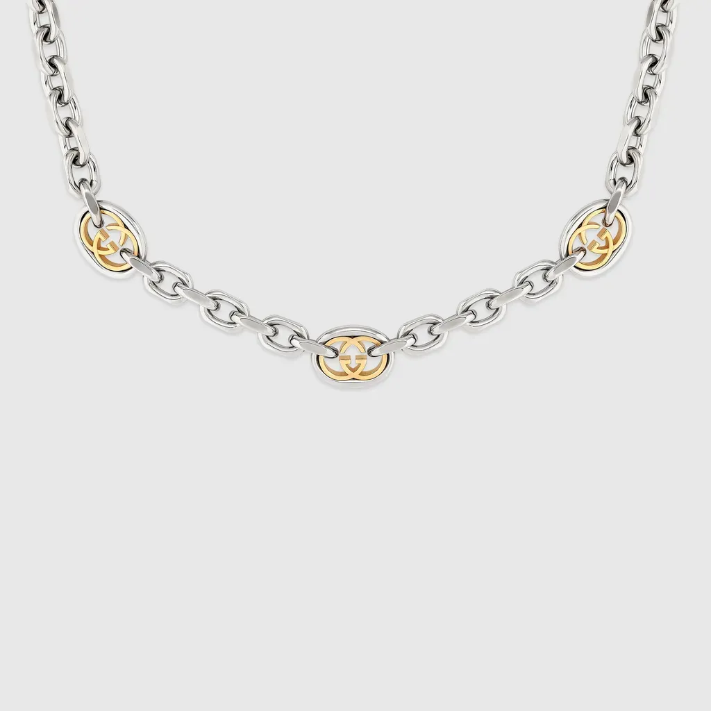 Gucci Interlocking Chain Necklace