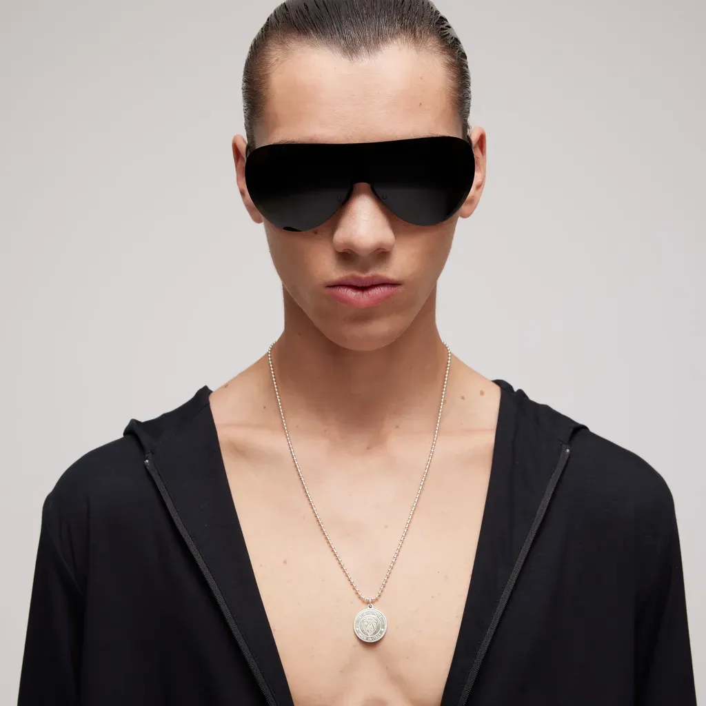 Gucci Crest Pendant Necklace