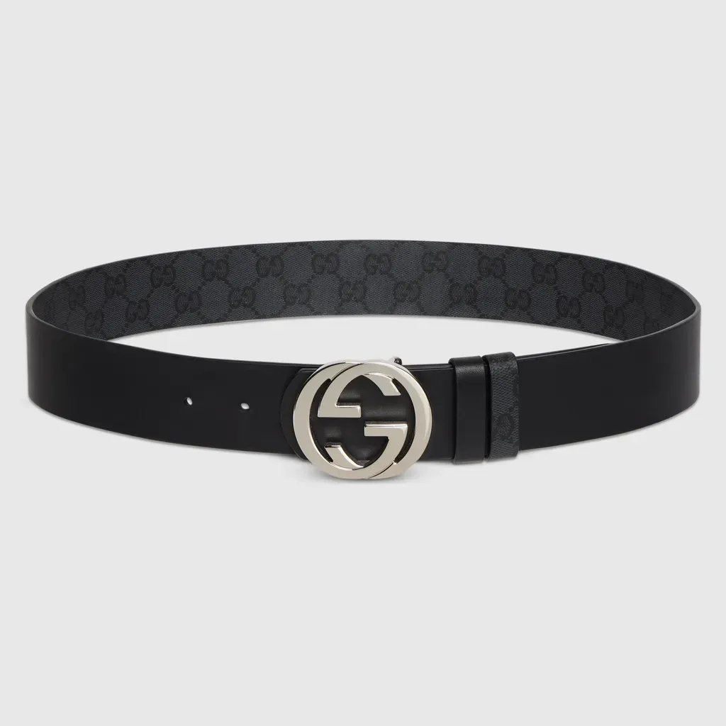 Reversible Belt With Interlocking G Buckle