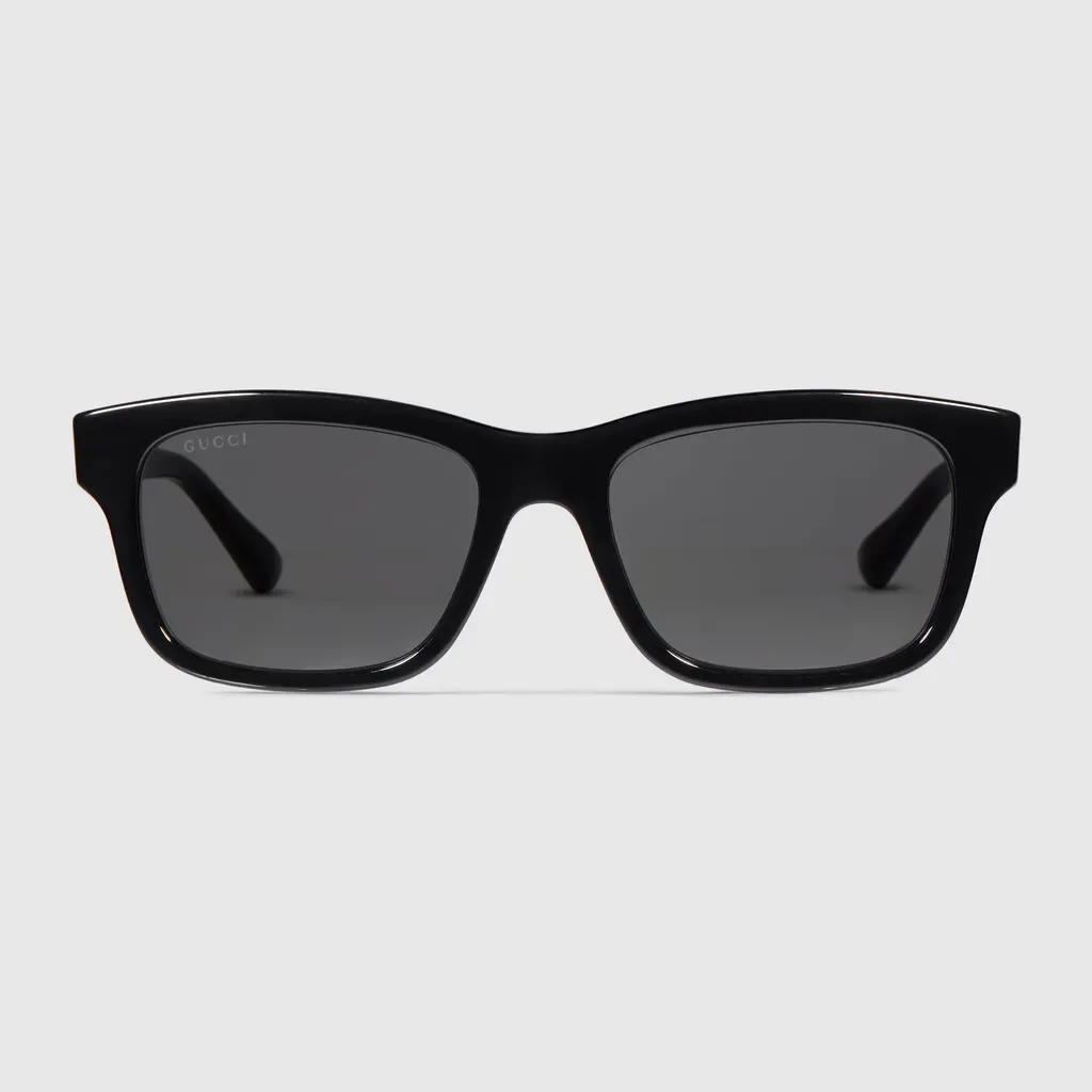 Rectangular-Frame Sunglasses