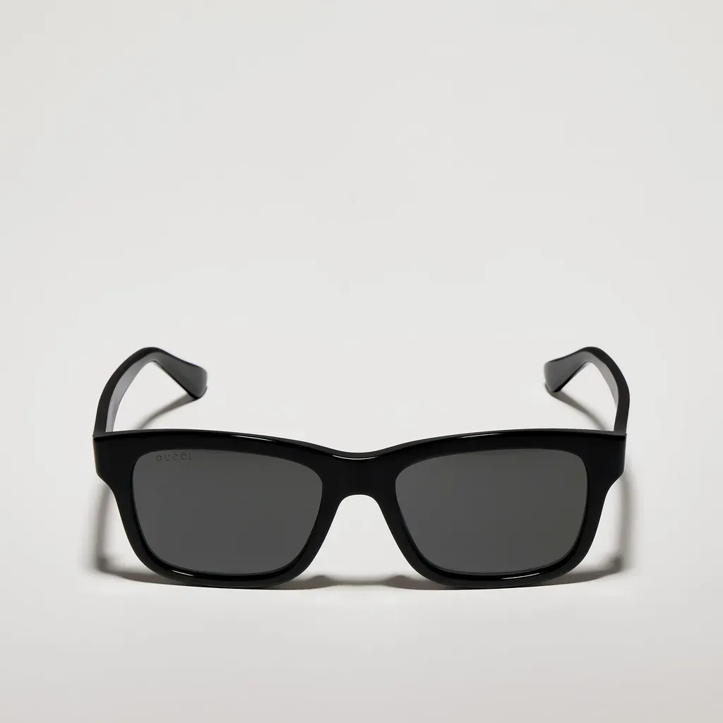 Rectangular-Frame Sunglasses