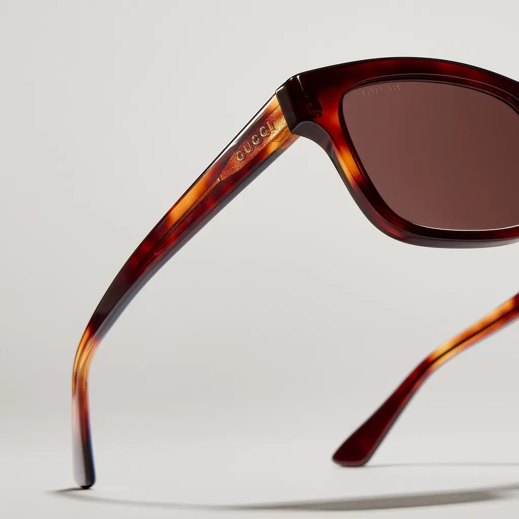 Rectangular-Frame Sunglasses
