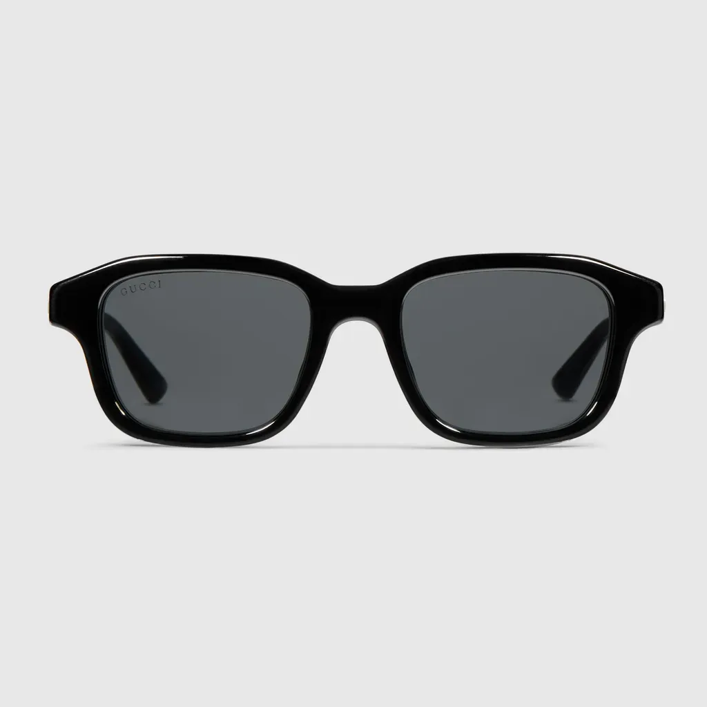 Rectangular-Frame Sunglasses