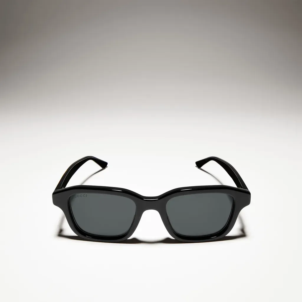 Rectangular-Frame Sunglasses